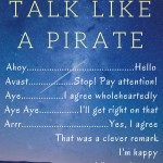 How to talk like a pirate